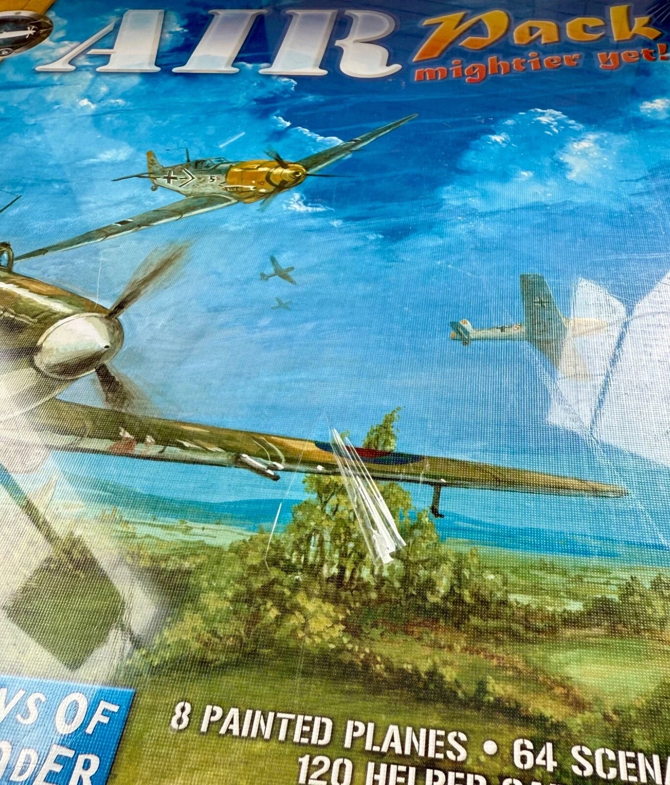 Memoir ’44 AIR PACK Expansion NEW IN SHRINK – 64 Scenarios, 8 Planes, 120 Cards