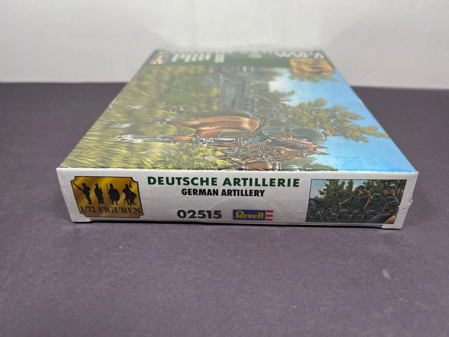 Revell 02515 1/72 WWII German Artillery Set Horse-Drawn Howitzer Kit Deutsche