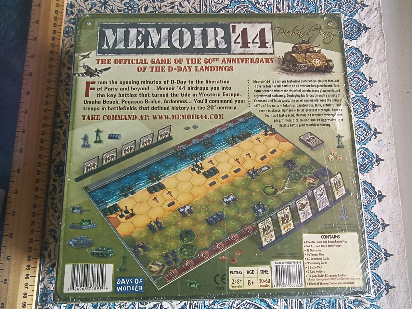 Memoir 44 Board Game MADE IN GERMANY Sealed 1st Edition English Collector's GEM