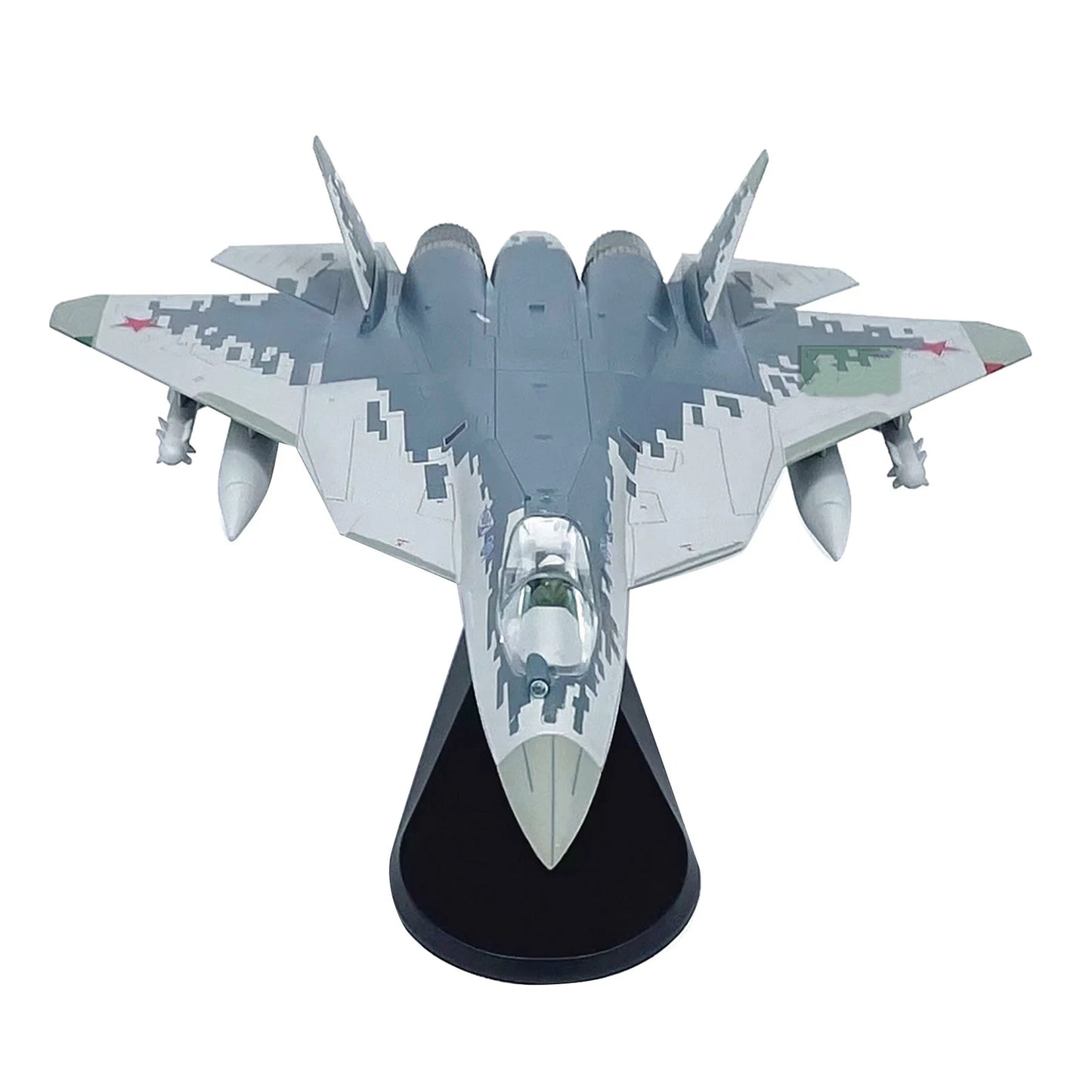 1/72 Scale Sukhoi Su-57 Russian Stealth Fighter Model Kit – Unassembled 5th Gen Jet (Россия Су-57)