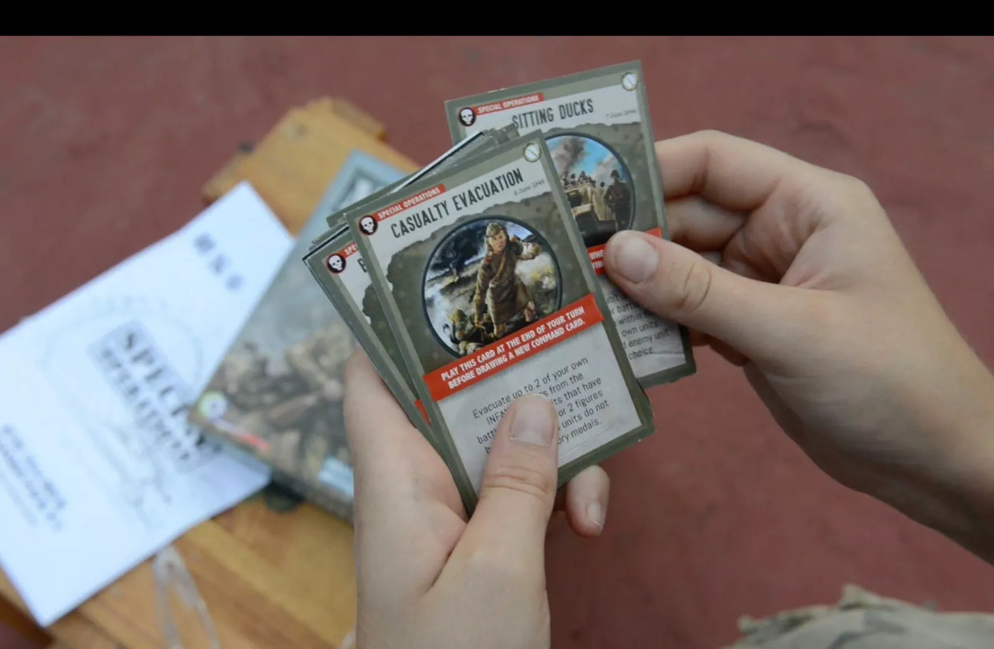 MEMOIR 44 PRINT & PLAY EXPANSION: SPECIAL OPERATIONS FULL SET OF 14 COMBAT DECKS
