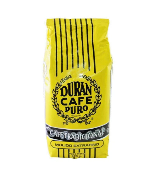 🇵🇦 PANAMA COFFEE DURÁN CAFÉ PURO MOLIDO EXTRAFINO 425g Extra-fine ground ☕️🌱✈